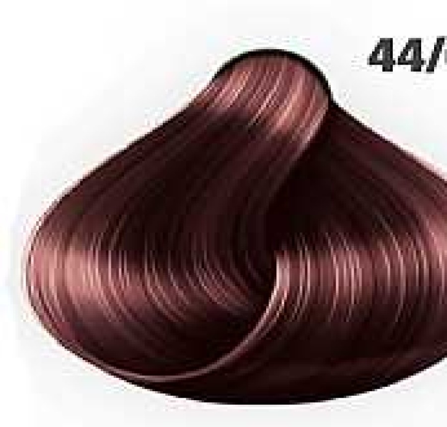 AwesomeColors | Silky Shine 44/65 Mittelbraun Intensiv Violett-Mahagoni