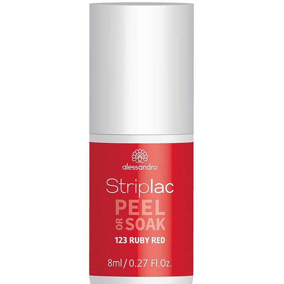 Alessandro Striplac | Striplac Peel Or Soak - Ruby Red